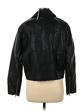 Akaiv Faux Leather Jacket (view 2)