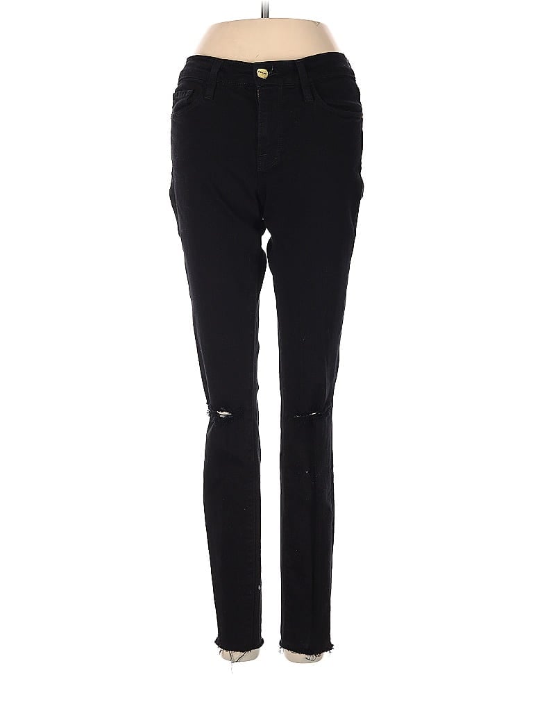 Click to view more detailed imagery on our partner's website Pre-owned Frame Jeans In Black