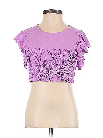 Blue Life Short Sleeve Top (view 1)