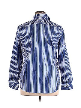 Jones New York Signature Long Sleeve Button-Down Shirt (view 2)