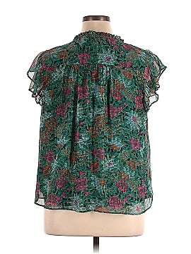 LC Lauren Conrad Short Sleeve Blouse (view 2)