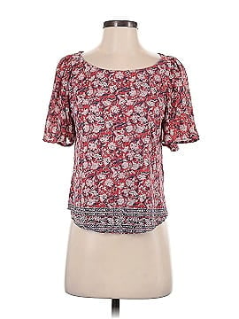 Lucky Brand Short Sleeve Blouse (view 1)