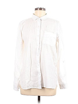 Anne Klein Long Sleeve Button-Down Shirt (view 1)