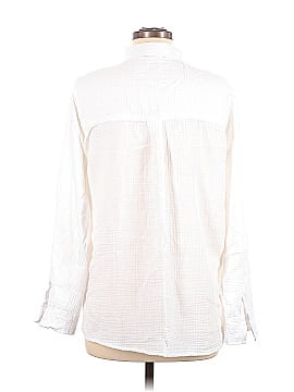 Anne Klein Long Sleeve Button-Down Shirt (view 2)