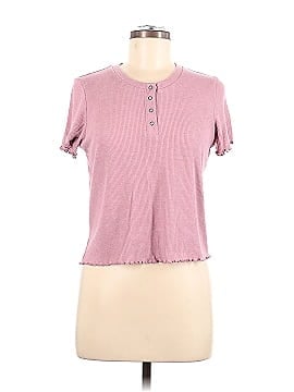 American Eagle Outfitters Short Sleeve Henley (view 1)