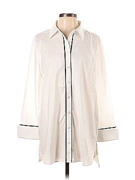 Chico's 3/4 Sleeve Button-Down Shirt (view 1)