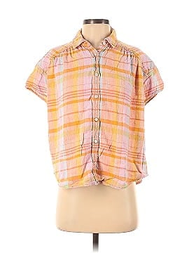 American Eagle Outfitters Short Sleeve Button-Down Shirt (view 1)