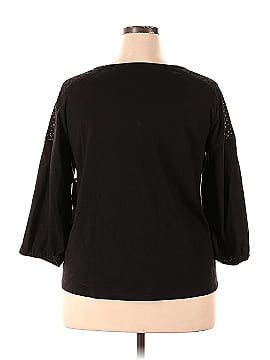 Croft & Barrow 3/4 Sleeve Top (view 2)