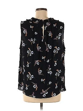 Rebecca Taylor Sleeveless Silk Top (view 2)