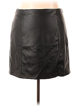 Ann Taylor LOFT Faux Leather Skirt (view 1)