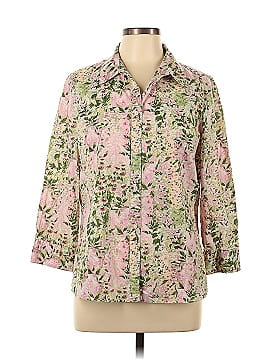 Talbots Outlet 3/4 Sleeve Button-Down Shirt (view 1)