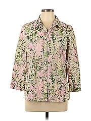 Talbots Outlet 3/4 Sleeve Button Down Shirt