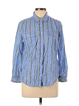 St. John's Bay Long Sleeve Button-Down Shirt (view 1)