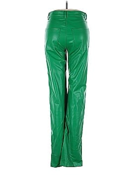 Zara Faux Leather Pants (view 2)