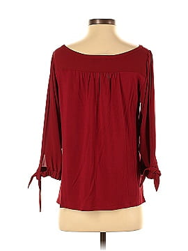 Ann Taylor LOFT 3/4 Sleeve Blouse (view 2)