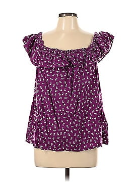 Ann Taylor LOFT Short Sleeve Blouse (view 1)