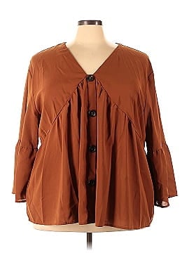 chic soul (chicsoul.com) 3/4 Sleeve Blouse (view 1)