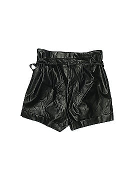 Express Faux Leather Shorts (view 2)