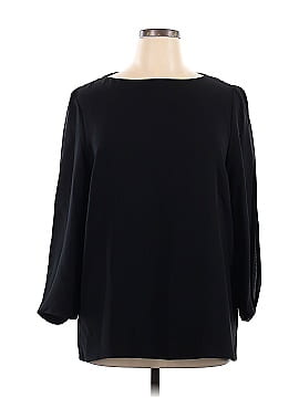 Lafayette 148 New York 3/4 Sleeve Blouse (view 1)