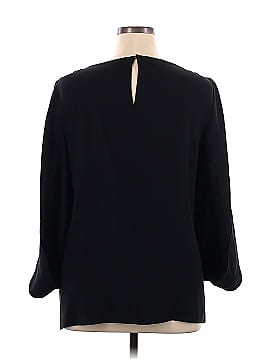 Lafayette 148 New York 3/4 Sleeve Blouse (view 2)