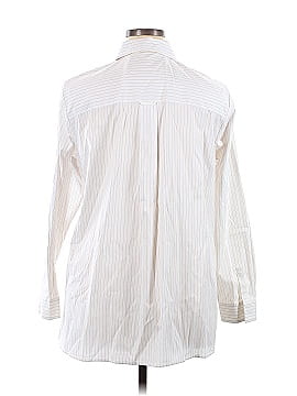 Lafayette 148 New York Long Sleeve Button-Down Shirt (view 2)