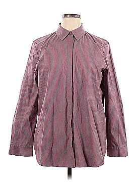 Lafayette 148 New York Long Sleeve Button-Down Shirt (view 1)