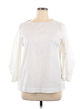 Lafayette 148 New York 3/4 Sleeve Blouse (view 1)