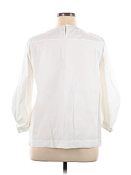 Lafayette 148 New York 3/4 Sleeve Blouse (view 2)