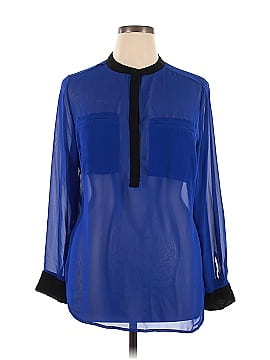 a.n.a. A New Approach Long Sleeve Blouse (view 1)