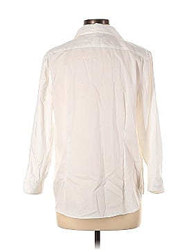 Lauren by Ralph Lauren 3/4 Sleeve Button-Down Shirt (view 2)