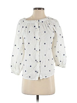 Madewell 3/4 Sleeve Blouse (view 1)