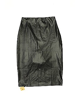 Popilush Faux Leather Skirt (view 2)