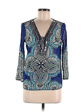 INC International Concepts 3/4 Sleeve Blouse (view 1)