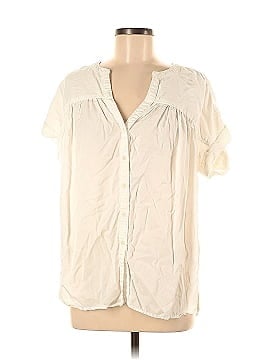 Lou & Grey for LOFT Short Sleeve Blouse (view 1)