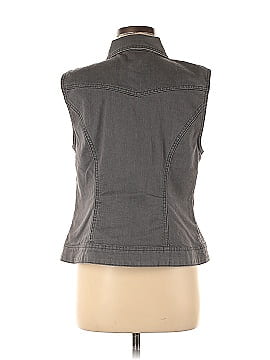 Christopher & Banks Denim Vest (view 2)