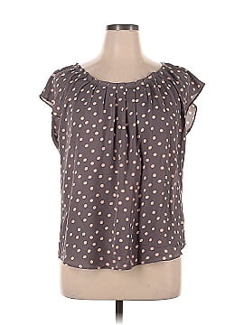 LC Lauren Conrad Short Sleeve Blouse (view 1)