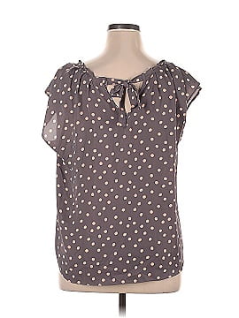 LC Lauren Conrad Short Sleeve Blouse (view 2)