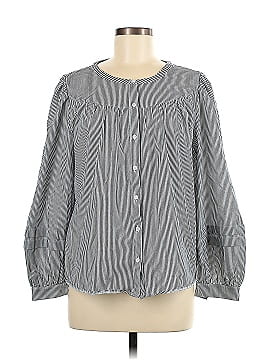 Ann Taylor Long Sleeve Blouse (view 1)