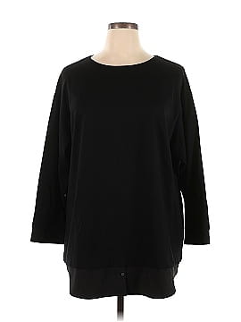 Lafayette 148 New York 3/4 Sleeve Top (view 1)