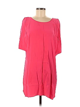 Amanda Uprichard Short Sleeve Silk Top (view 1)