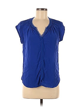 Daniel Rainn Short Sleeve Silk Top (view 1)