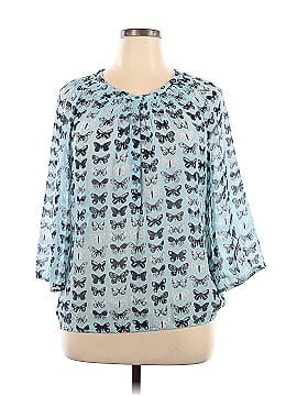 Banana Republic Factory Store 3/4 Sleeve Blouse (view 1)