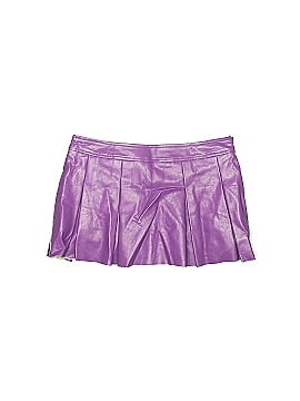 Shein Faux Leather Skirt (view 2)