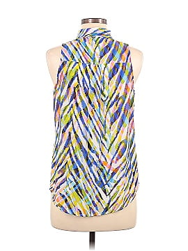 Trina Turk Sleeveless Silk Top (view 2)