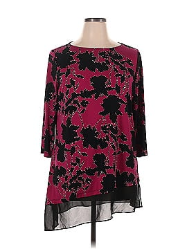 Susan Graver 3/4 Sleeve Blouse (view 1)