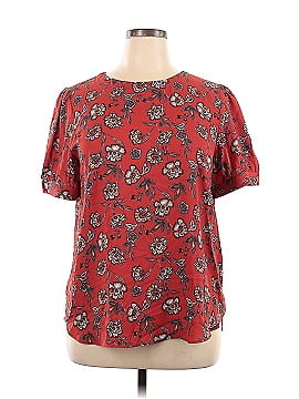 Ann Taylor LOFT Short Sleeve Blouse (view 1)