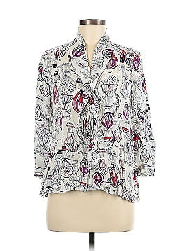 52 Conversations by Anthropologie 3/4 Sleeve Blouse (view 1)