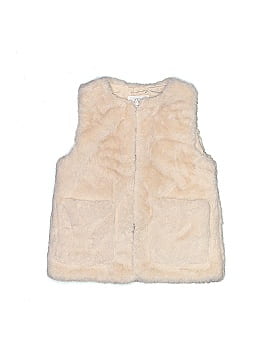 Zara Faux Fur Vest (view 1)