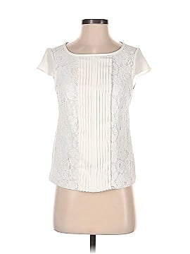 White House Black Market Short Sleeve Blouse (view 1)