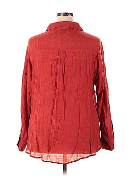 Torrid Long Sleeve Button-Down Shirt (view 2)